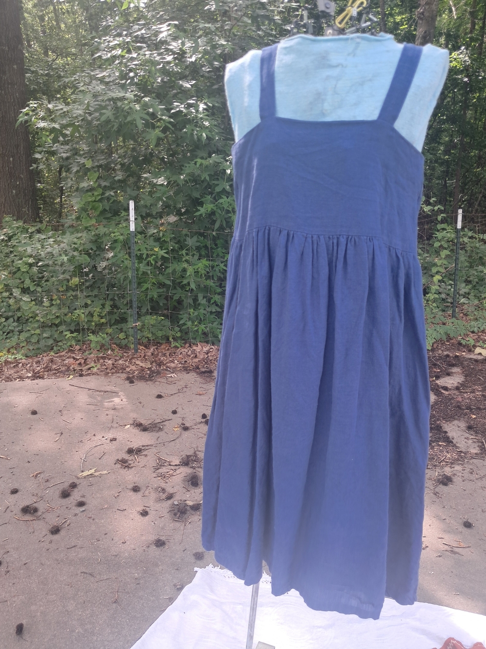 Linen Fairy Tales 100% Linen Summer Dress